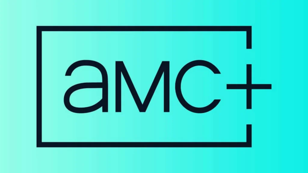 AMC Plus logo for subscription streaming service to watch movies online and stream TV shows on demand