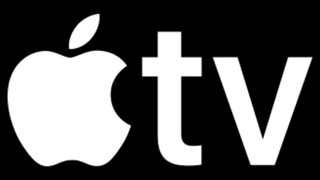 Apple TV logo for streaming service to watch movies online and stream TV shows on demand