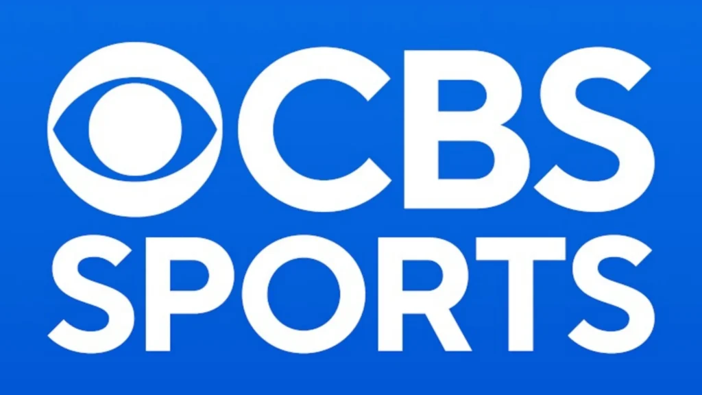 CBS Sports logo for sports streaming platform to watch live sports online and follow major events on demand