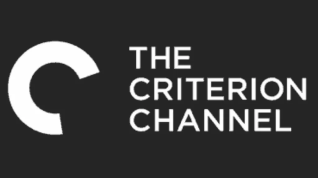 Criterion Channel logo for curated streaming service to watch classic movies online and stream films on demand