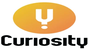 Curiosity Stream logo for documentary streaming service to watch educational shows and documentaries on demand