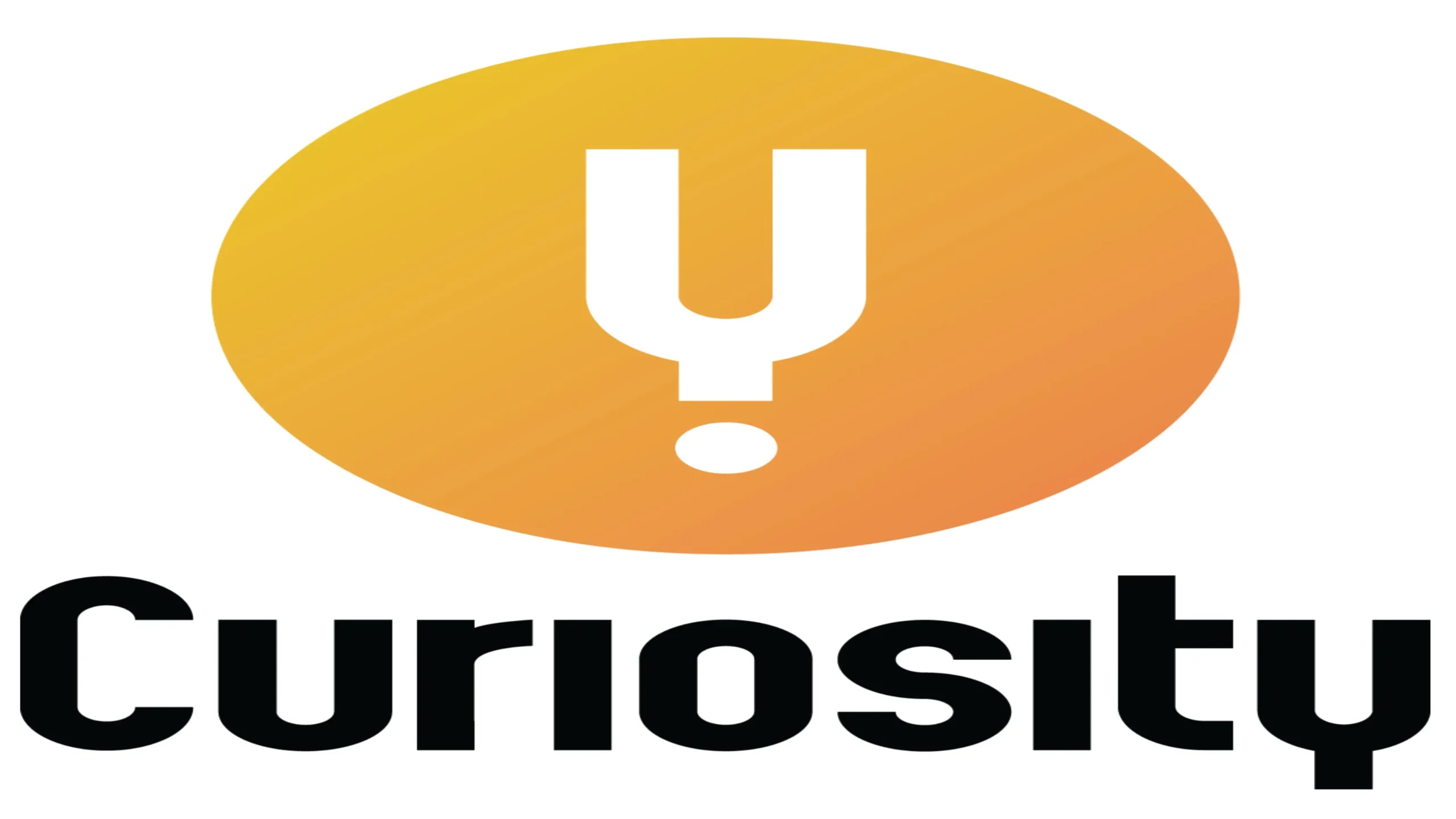 Curiosity Stream logo for documentary streaming service to watch educational shows and documentaries on demand