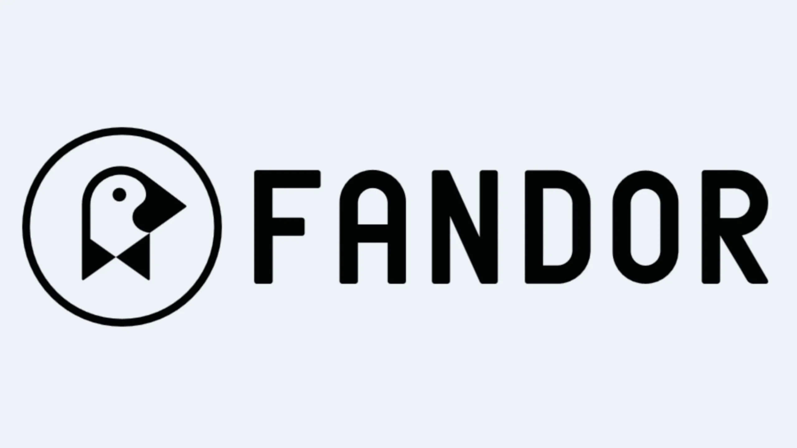Fandor logo for independent film streaming service to watch movies online and stream curated titles on demand
