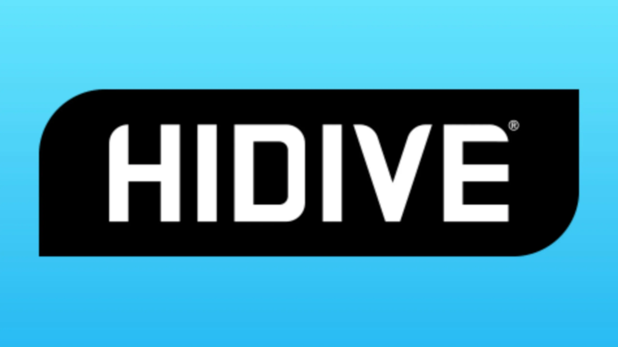 HiDive logo for anime streaming service to watch anime online and stream series on demand