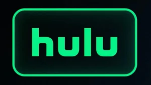 Hulu logo for subscription streaming service to watch movies online and stream TV shows on demand