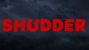 Shudder logo for horror streaming service to watch horror movies online and stream thriller series on demand