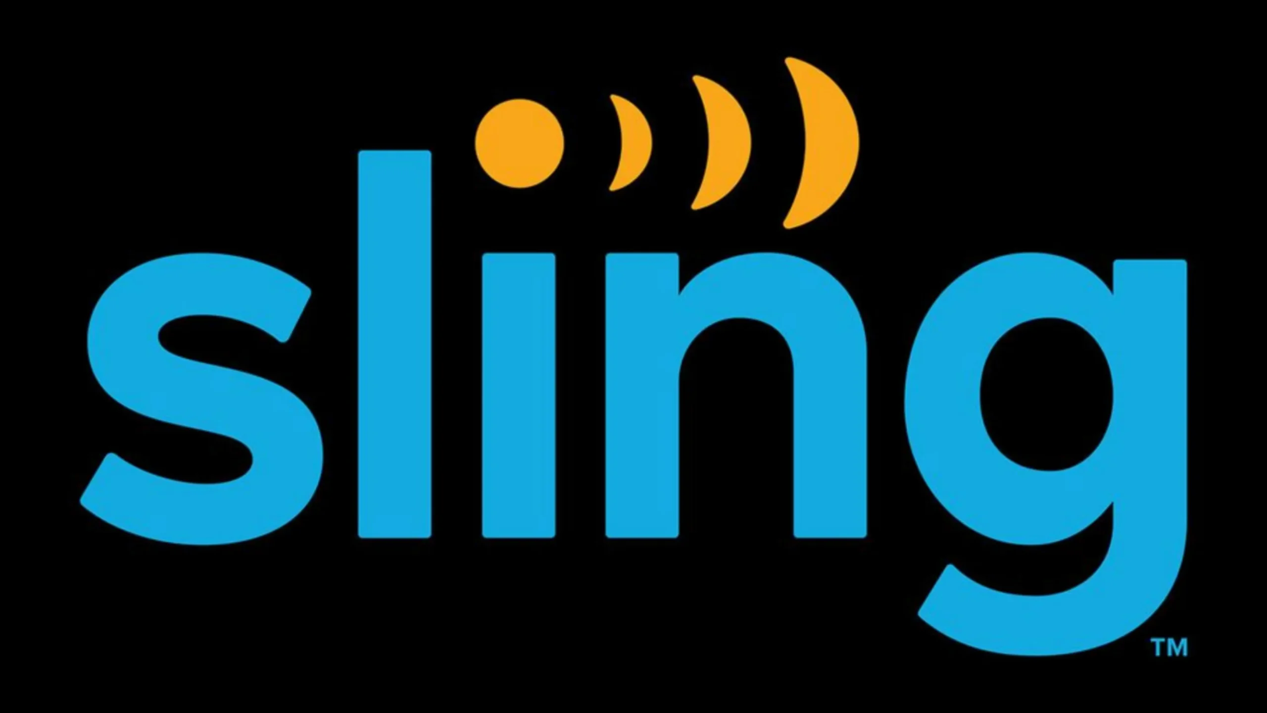 Sling TV logo for live TV streaming service to watch channels online and stream sports and shows on demand