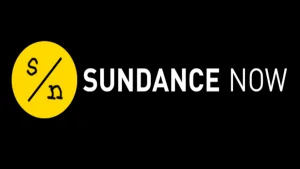 Sundance Now logo for streaming service to watch indie movies online and stream TV series on demand