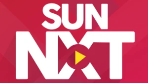 Sun NXT logo for Indian streaming service to watch movies online and stream TV shows on demand