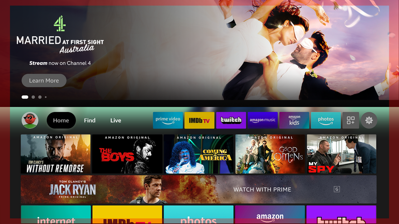 Channel 4 homepage screenshot showing featured shows, trending series, and categories for what to watch and streaming TV online