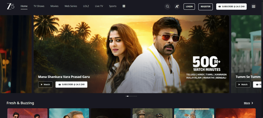 ZEE5 is an active streaming service for movies, shows, originals, and live TV. Learn how it works, features, pricing basics, and more.